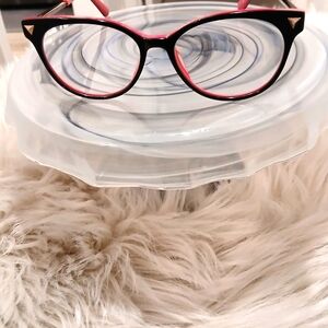 GUESS Designer Eyewear PINK AND BLACK FRAMES